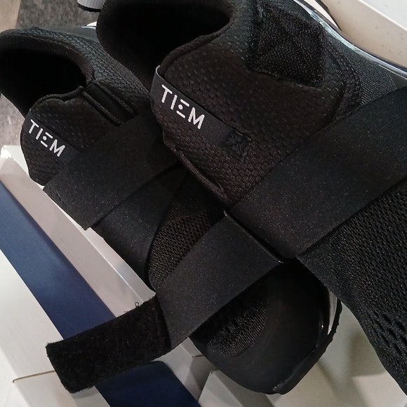 Tiem Slipstrean cycling shoes Black women's size 12 - Picture 5 of 6